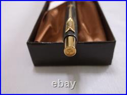 Parker Classic Sterling Silver Ballpoint Pen & Gold Trim / New In Box / USA