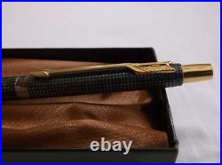 Parker Classic Sterling Silver Ballpoint Pen & Gold Trim / New In Box / USA