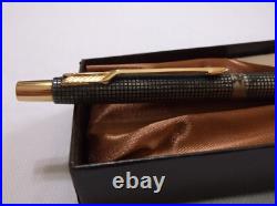 Parker Classic Sterling Silver Ballpoint Pen & Gold Trim / New In Box / USA
