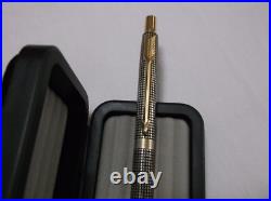 Parker Classic Sterling Silver Ballpoint Pen & Gold Trim / New In Box / USA