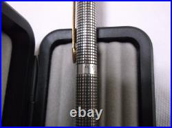 Parker Classic Sterling Silver Ballpoint Pen & Gold Trim / New In Box / USA