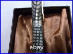 Parker Classic Sterling Silver Ballpoint Pen & Gold Trim / New In Box / USA
