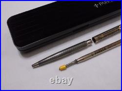 Parker Classic Sterling Silver Ballpoint Pen & Gold Trim / New In Box / USA