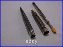 Parker Classic Sterling Silver Ballpoint Pen & Gold Trim / New In Box / USA