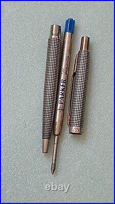 Parker Classic Sterling Silver Ballpoint Pen Pencil Set Made in USA