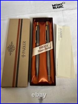 Parker Classic Sterling Silver Ballpoint+Pencil Set