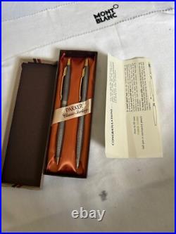Parker Classic Sterling Silver Ballpoint+Pencil Set