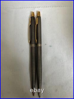 Parker Classic Sterling Silver Ballpoint+Pencil Set