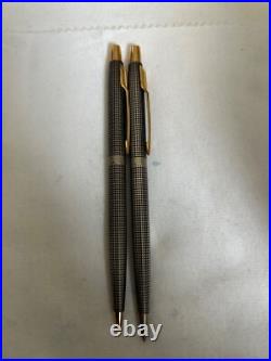Parker Classic Sterling Silver Ballpoint+Pencil Set