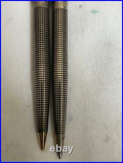 Parker Classic Sterling Silver Ballpoint+Pencil Set