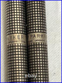 Parker Classic Sterling Silver Ballpoint+Pencil Set
