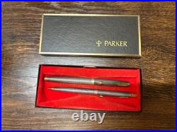 Parker Classic Sterling Silver Ballpoint+Pencil Set Of 2 NO. 176