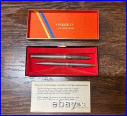 Parker Classic Sterling Silver Ballpoint+Pencil Set Of 2 NO. 176