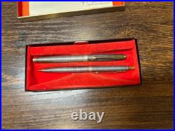 Parker Classic Sterling Silver Ballpoint+Pencil Set Of 2 NO. 176