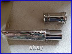 Parker Duofold Ballpoint Pen Esparto Sterling Silver New In Box