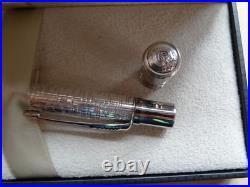 Parker Duofold Ballpoint Pen Esparto Sterling Silver New In Box