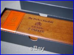 Parker Duofold Orange and Sterling Silver Filgree Special Edition Pen