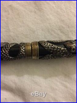 Parker Limited Edition Sterling Silver Snake Pen