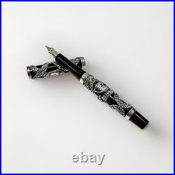 Parker Snake 925 Sterling Silver Limited Edition Fountain Pen Emeralds 330/5000