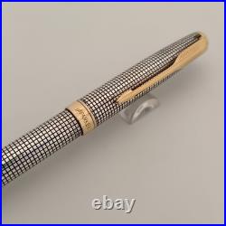 Parker Sonnet Cisele Sterling Silver Ballpoint Pen Made in France