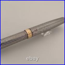 Parker Sonnet Cisele Sterling Silver Ballpoint Pen Made in France
