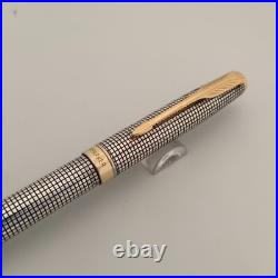 Parker Sonnet Cisele Sterling Silver Ballpoint Pen Made in France