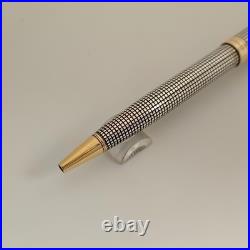 Parker Sonnet Cisele Sterling Silver Ballpoint Pen Made in France
