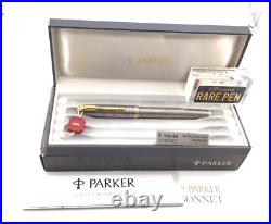 Parker Sonnet Cisele Sterling Silver Fountain Pen 18K Med nib NEW IN BOX