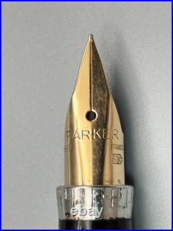 Parker Sonnet Fountain Pen Cisele Sterling Silver 14K XF Nib AUST from japan
