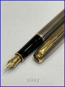 Parker Sonnet Fountain Pen Nib 18k 750 Sterling Silver 925 Made In France