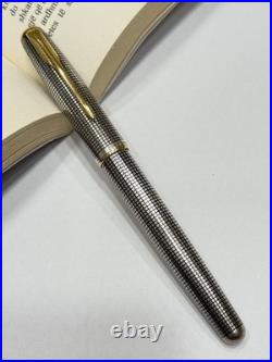 Parker Sonnet Fountain Pen Nib 18k 750 Sterling Silver 925 Made In France