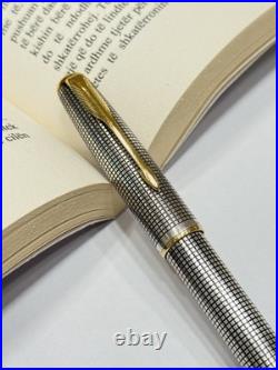 Parker Sonnet Fountain Pen Nib 18k 750 Sterling Silver 925 Made In France