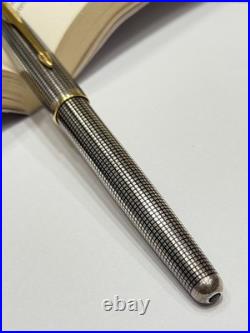 Parker Sonnet Fountain Pen Nib 18k 750 Sterling Silver 925 Made In France