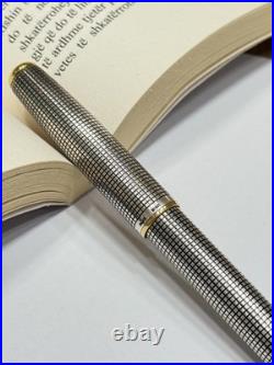 Parker Sonnet Fountain Pen Nib 18k 750 Sterling Silver 925 Made In France