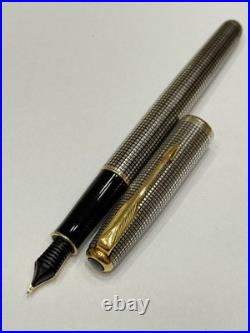 Parker Sonnet Fountain Pen Nib 18k 750 Sterling Silver 925 Made In France Parker Sonnet Fountain Pen Nib 18k 750 Sterling Silver 925 Made In France
