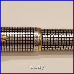 Parker Sonnet Shizure Sterling Silver Ballpoint Pen