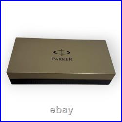 Parker Sonnet Sterling Silver Cisele Fountain Pen 18K Gold M Nib 1995 France VTG