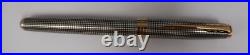 Parker Sonnet Sterling Silver Cisele Fountain Pen 18K Med Pt New In Box