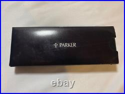 Parker Sonnet Sterling Silver Cisele Fountain Pen 18K X Fine Pt New In Box