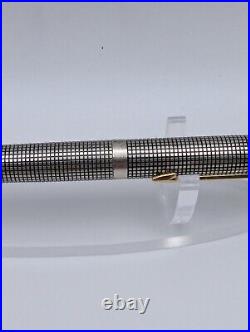 Parker Sonnet Sterling Silver Cisele Fountain Pen (Pre-Owned)