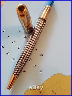 Parker Sonnet ballpoint solid sterling silver with GT in EXCELLENT Condition