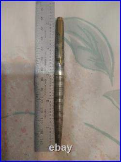 Parker Sterling Silver 925 Dish Top Ball Point Pen France MADE #6