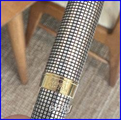 Parker Sterling Silver 925 SONNET Pen & Cap + Barrel Pencil France / USA Parker Sterling Silver 925 SONNET Pen & Cap + Barrel Pencil France / USA
