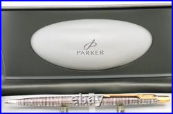Parker Sterling Silver 925 SONNET Pen & Cap + Barrel Pencil France / USA