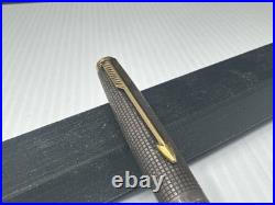 Parker Sterling Silver Cap & Barell Fountain Pen With 14k Tip USA Made