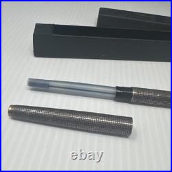 Parker Sterling Silver Cap & Barell Fountain Pen With 14k Tip USA Made Parker Sterling Silver Cap & Barell Fountain Pen With 14k Tip USA Made