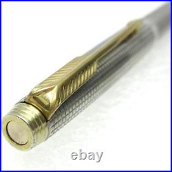 Parker Sterling Silver Lattice Ballpoint Pen Cap Barrel