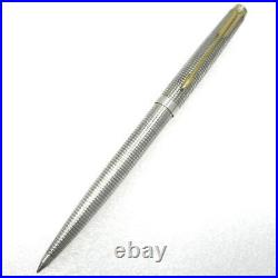 Parker Sterling Silver Lattice Ballpoint Pen Cap Barrel