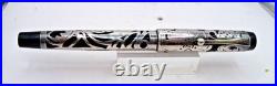Parker Vintage Big Red Sterling Silver overlay Ball Pen-Hard to Find