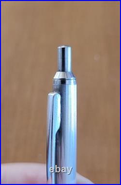 Pelikan Ballpoint Pen Solid Sterling Silver 925 Guilloché 1978 Original Box Set